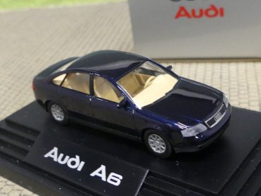 1/87 Wiking Audi A6 dunkelblau 132255