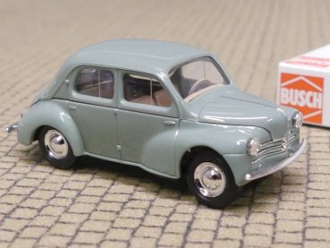 1/87 Busch Renault 4CV graublau 46500