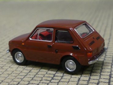1/87 Brekina Fiat 126 rotbraun 22372