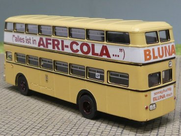 1/87 Brekina Büssing D2U BVG BLUNA/AFRI-COLA 96107 Sondermodell Reinhardt