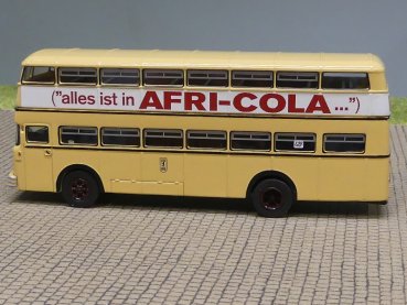 1/87 Brekina Büssing D2U BVG BLUNA/AFRI-COLA 96107 Sondermodell Reinhardt