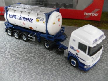 1/87 Herpa Scania R  Kube & Kubenz 302432 Swapcontainer-SZ