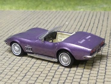 Preview: 1/87 Brekina Corvette C3 Cabrio violet-metallic 19995