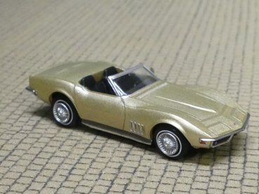 1/87 Brekina Corvette C3 Cabrio, gold 19993