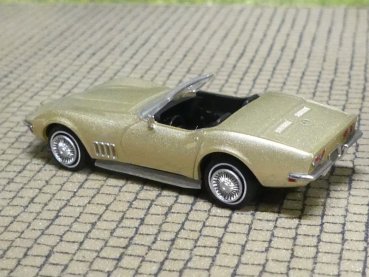 Preview: 1/87 Brekina Corvette C3 Cabrio, gold 19993