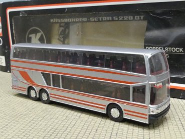 1/87 Herpa Setra 228 DT silber/rot 830461