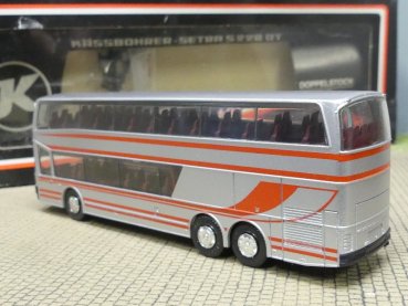 1/87 Herpa Setra 228 DT silber/rot 830461