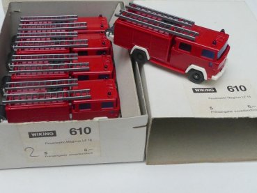 1/87 Wiking Händlerpackung Magirus LF 26 5 Modelle