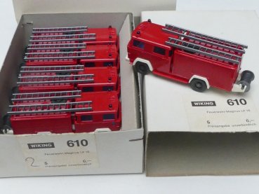 Preview: 1/87 Wiking Händlerpackung Magirus LF 26 5 Modelle