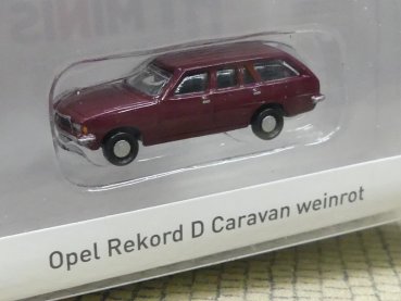 1/160 Minis N Spur Opel Rekord D Caravan weinrot LC4507
