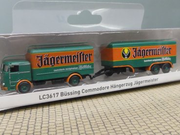 1/160 Minis N Spur Büssing Commodore Hängerzug Jägermeister LC3617