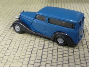 1/87 Busch MB 170 V Lieferwagen petrol Kombi Praline