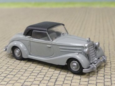 1/87 Busch MB 170 S Cabrio grau geschlossen Praline