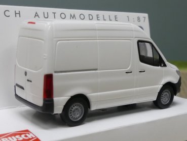 1/87 Busch MB Sprinter weiß, Kasten, kurzer Radstand, Hochdach 54000