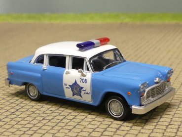 1/87 Brekina Checker Chicago Police Departement 58939