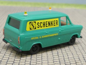 1/87 Brekina Ford Transit IIC SCHENKER Schwertransporten