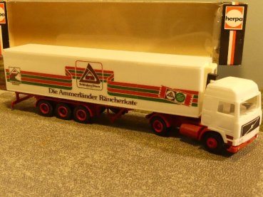 1/87 Herpa Volvo F12 Ammerländer Koffer Sattelzug #111
