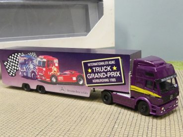 1/87 Herpa MB SK Truck Grand Prix 1995 Koffer-Sattelzug