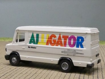 Preview: 1/87 Busch MB 507 Alligartor Kasten 84302 Praline
