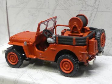 1/87 REE Modeles Jeep Pompier feux de forêt CB-087