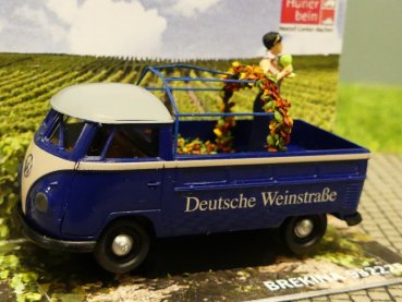 1/87 Brekina # 2002 VW T1 b Pritsche Deutsche Weinstrasse