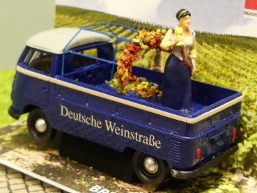 1/87 Brekina # 2002 VW T1 b Pritsche Deutsche Weinstrasse