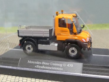 1/87 Busch MB Unimog U430 Straßenmeisterei 50911