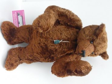 Da1 Dany Bär Berlin braun ca. 38 cm Mohair mit Holzwolle gestopft Handarbeit