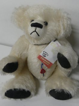 Clemens Bär Den Weiße Design Hanne Dehn sitzend Made in Germany ca. 19cm