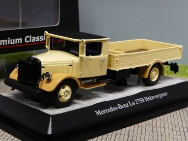 1/43 PremiumClassixxs MB Lo2750 beige mit Holzvergaser PCL18327 SONDERPREIS