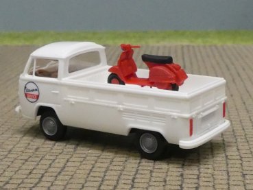 Preview: 1/87 Brekina VW T2 VESPA Pritsche mit Vespa 33927