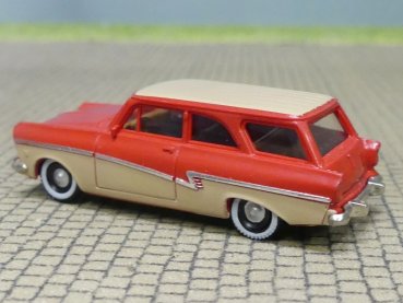 1/87 Brekina Ford 17m Kombi hellrot/beige #13