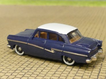 1/87 Brekina Ford 17m Limousine dunkelblau/weiß #19
