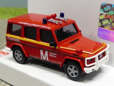 1/87 Busch MB G-Klasse Fw Flughafen München 51426 SONDERPREIS 17.82 STATT 25.99 €