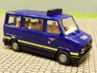 1/87 Busch Fiat Ducato THW Bus Praline SONDERPREIS
