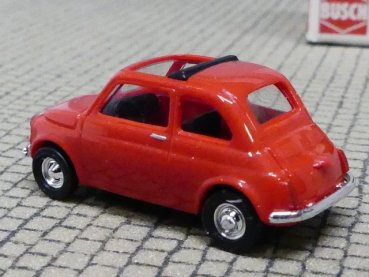 1/87 Busch Fiat 500 rot 48720