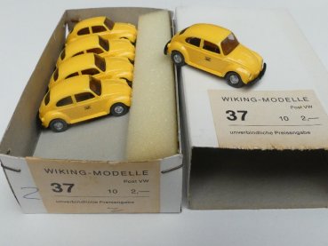 1/87 Wiking Händlerpackung VW Käfer 1303 Deutsche Post 10 Modelle 37 2