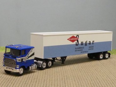1/87 Brekina Ford CLT 9000 Diamond Sugar, Sattelzug, 1978, 85862