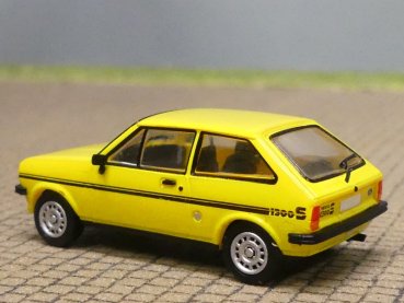 Preview: 1/87 PCX Ford Fiesta MK I, gelb 1975, 870769