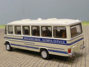 Preview: 1/87 Brekina MB O309 Zubringer bei der Olympiade in München 36752