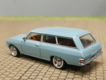 1/87 Brekina Opel Rekord A CarAVan hellblau 20471
