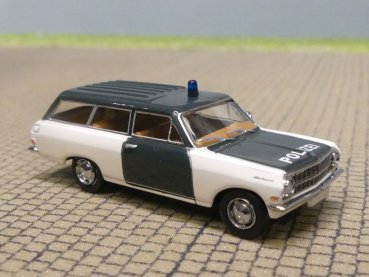 1/87 Brekina Opel Rekord A CarAVan Polizei 20474