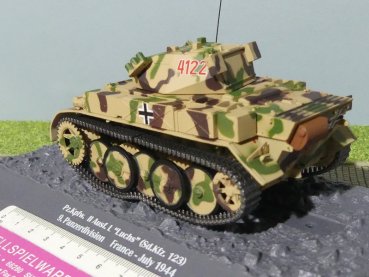 1/43 IXO Panzerkampfwagen II Ausf. L Geschützrohr fehlt Panzer 37