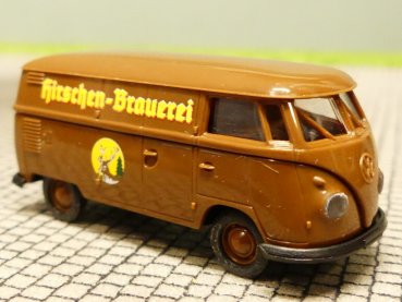 1/87 Brekina # 1234 VW T1 b Hirschen Brauerei Kasten