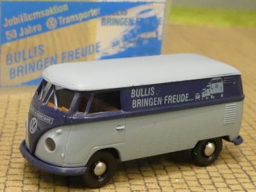 1/87 Brekina # 0806 VW T1 b blau dunkelblau blau Bus/k BBF