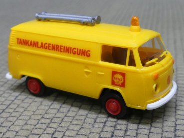 1/87 Brekina VW T2 Shell Tankstellenreinigung Kasten 33556