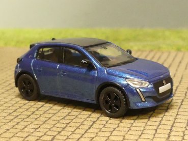1/87 PCX Peugeot 208 II, dunkelblau, 2019, 870593
