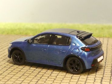 1/87 PCX Peugeot 208 II, dunkelblau, 2019, 870593