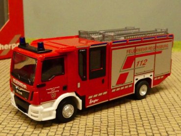 1/87 Herpa MAN TGM Ziegler Z-Cab HLF Feuerwehr Regensburg 096171