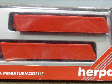 1/87 Herpa Zubehör Mulden für Kipp-Sattelzug (Kögel) rot (2 Stück) 051675
